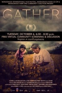 Documentary poster for Gather